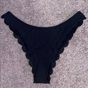 Black SHEIN bathing suit bottom.